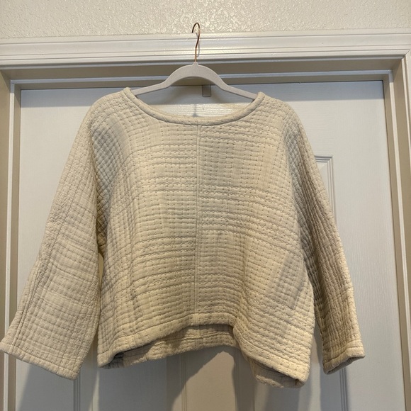 Eli & Barry Quilted Cotton Pullover - Picture 5 of 11